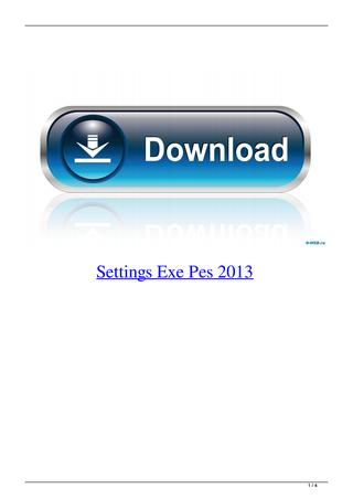 download settings pes 2013